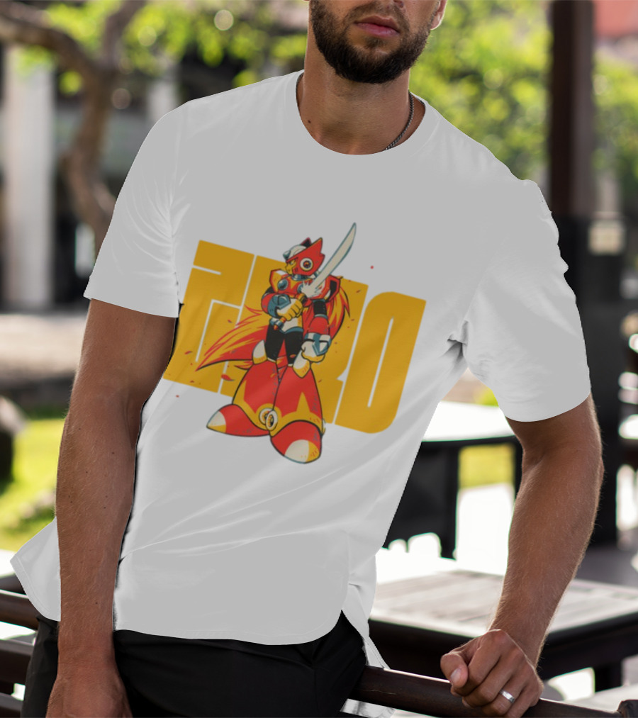 Maverick Hunter Zero Mega Man Fusion T-Shirt