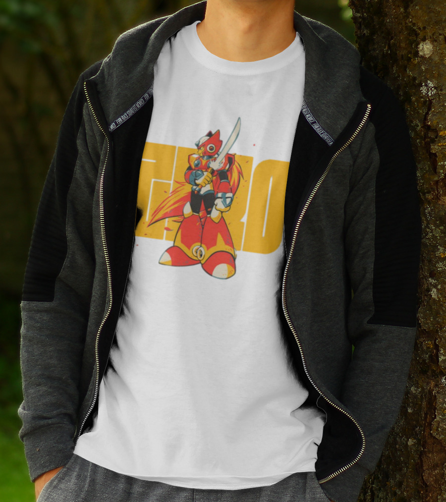 Maverick Hunter Zero Mega Man Fusion T-Shirt