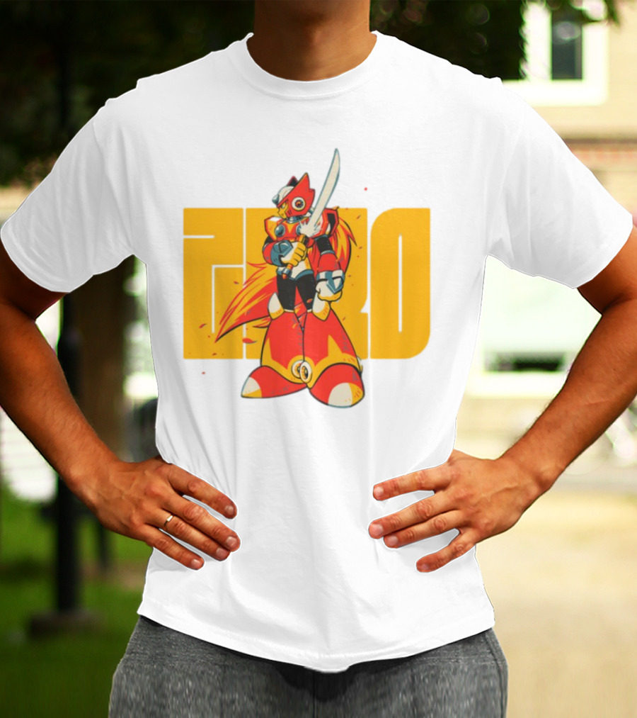 Maverick Hunter Zero Mega Man Fusion T-Shirt