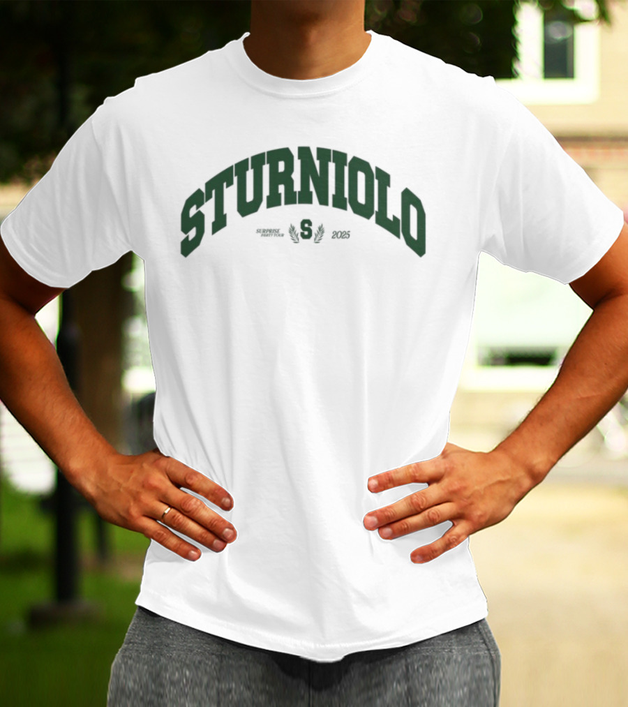 Sturniolo Surprise Party Collegiate Est 2003 T-Shirt