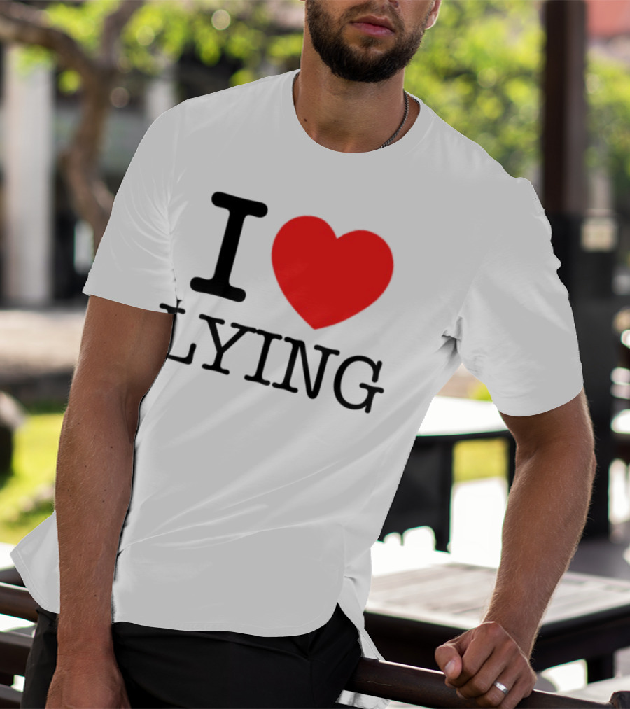 Premi Sterlin I Heart Lying Bold Statement T-Shirt