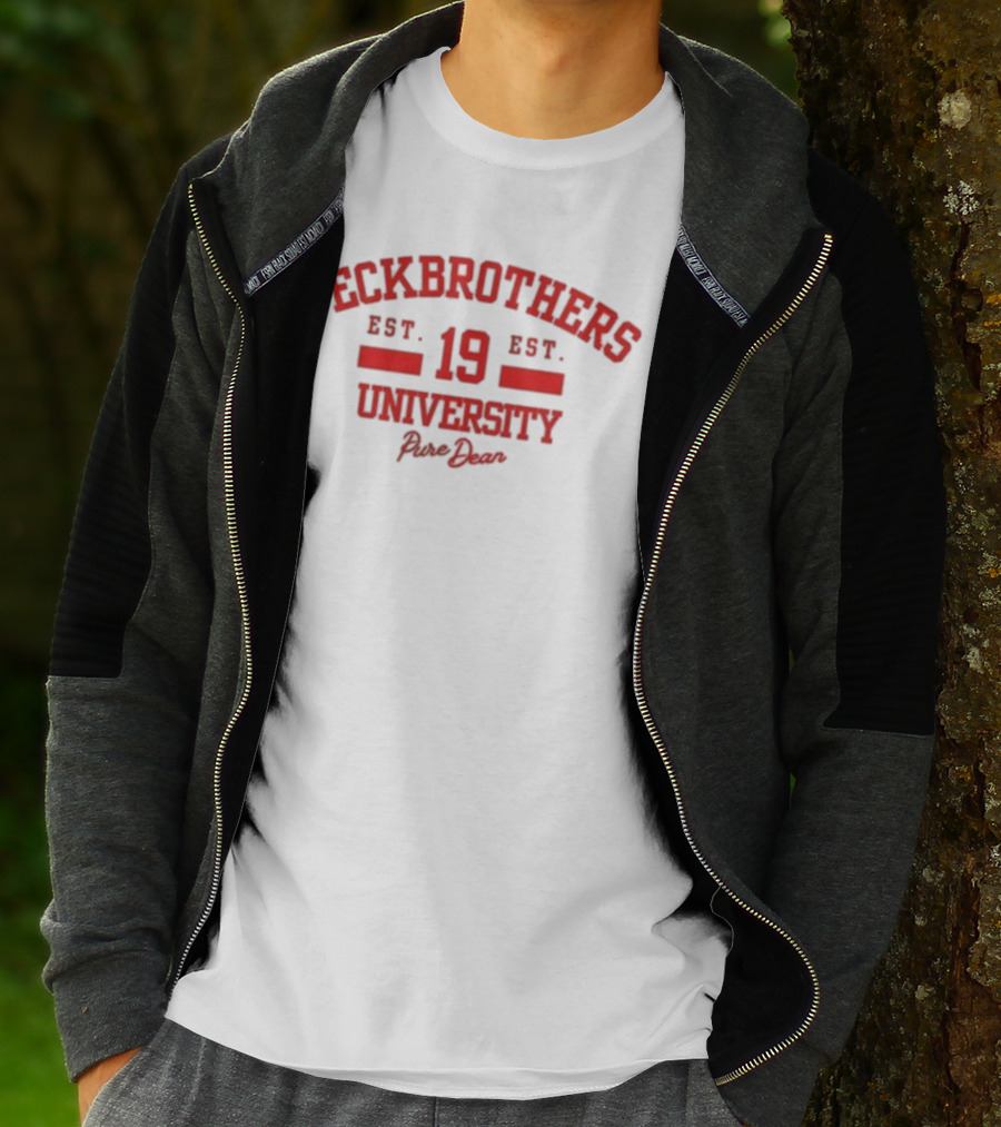 Peck Brothers University Est 19 Pure Dean T-Shirt