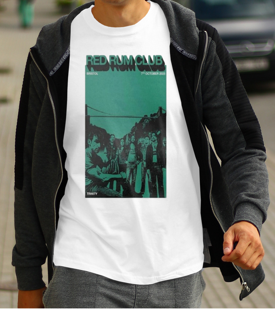 Red Rum Club Bristol Trinity 7th October 2025 Concert T-Shirt