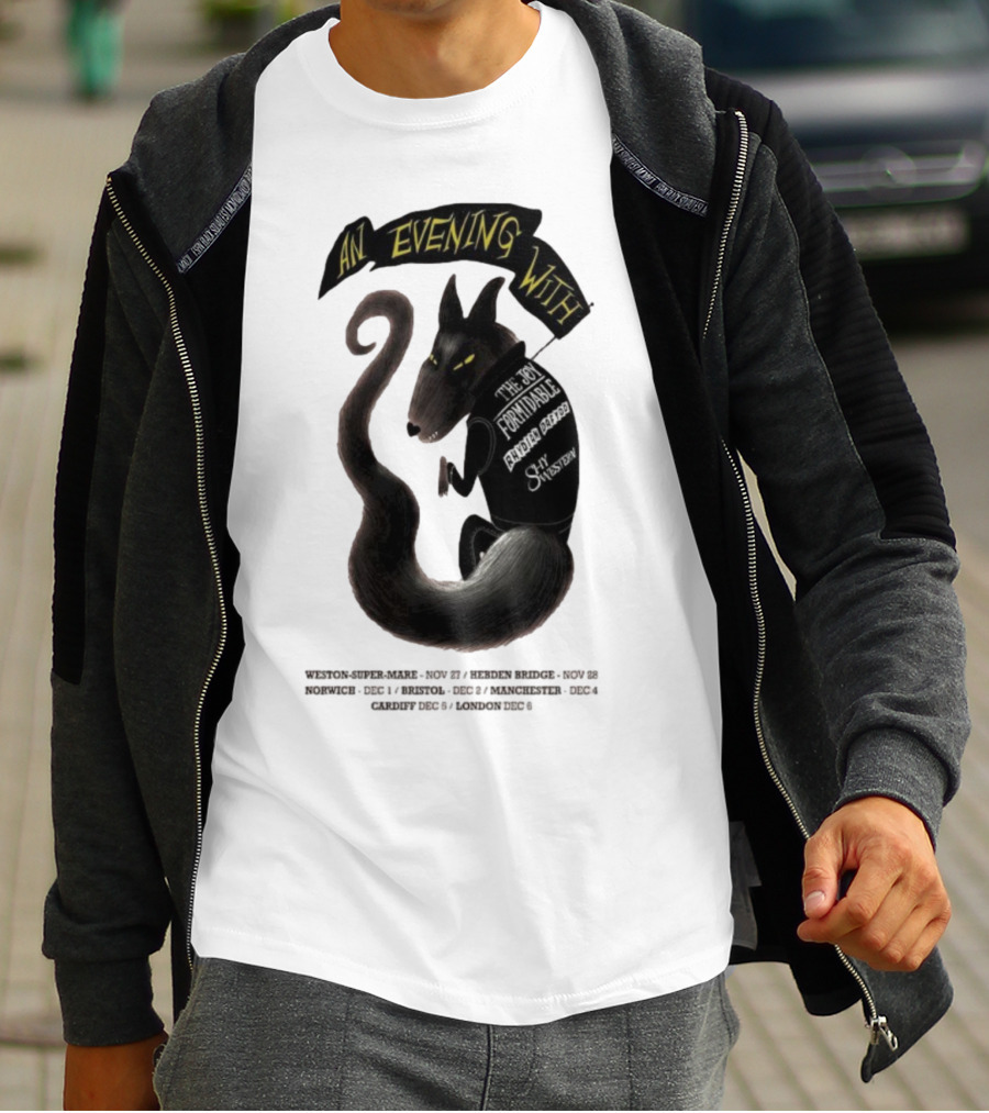 An Evening With The Joy Formidable UK Tour 2025 Weston-Super-Mare Clevedon Bridge Norwich Bristol Manchester Cardiff London T-Shirt