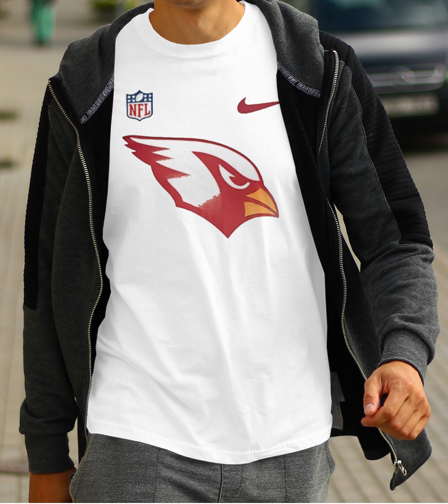 Arizona Cardinals NFL 105 Years Legacy Nike Team Logo T-Shirt