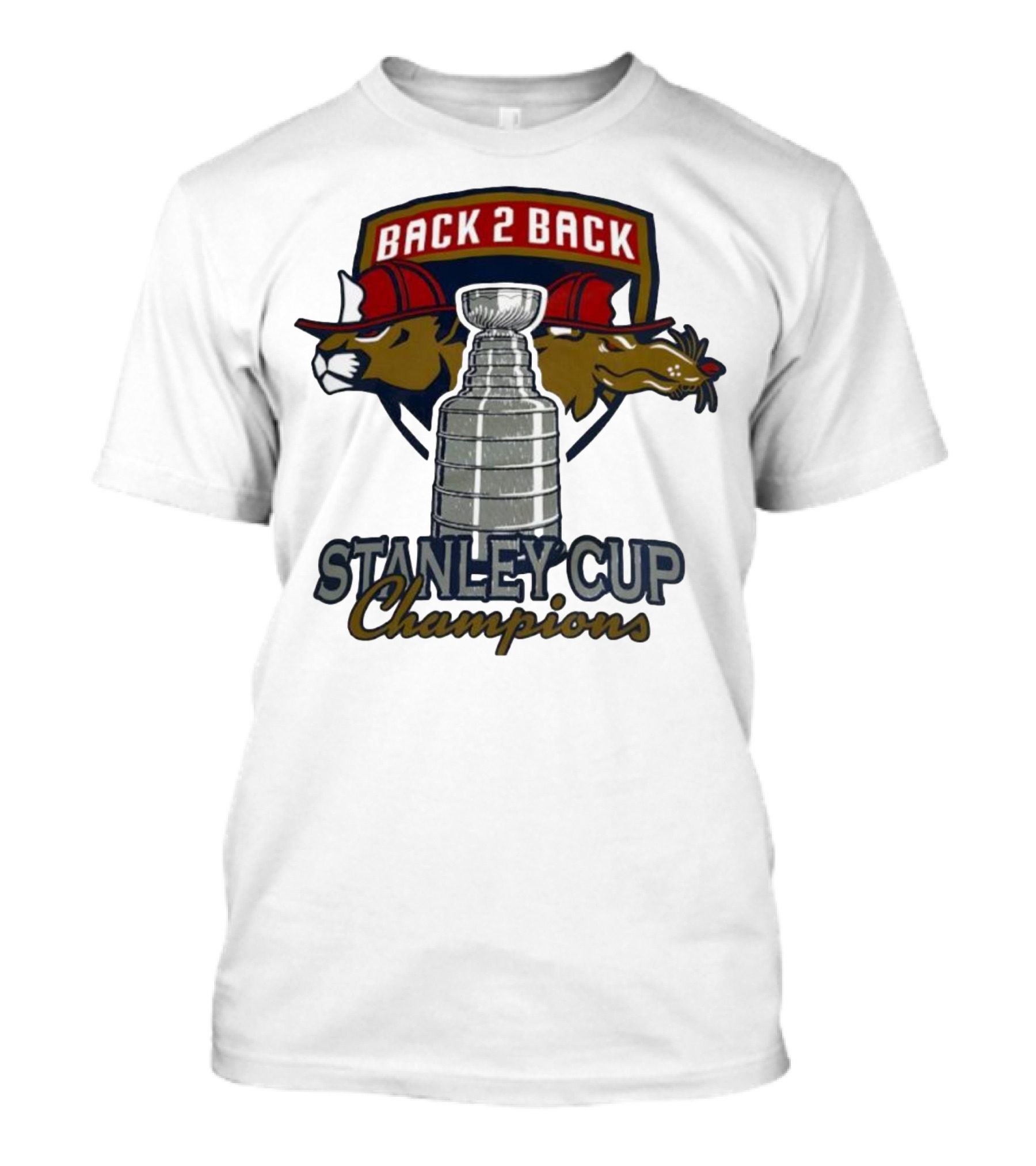 Back 2 Back Florida Panthers Stanley Cup Champions T-Shirt