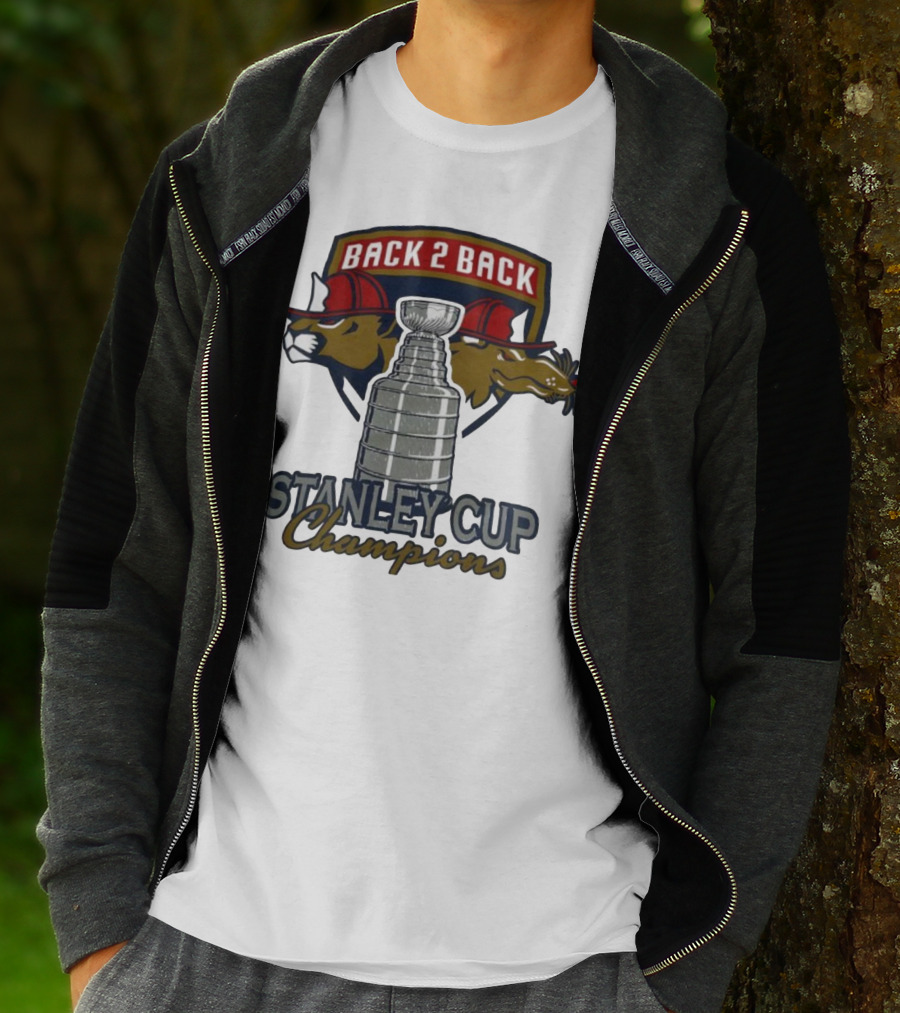 Back 2 Back Florida Panthers Stanley Cup Champions T-Shirt