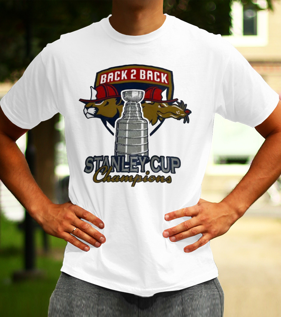 Back 2 Back Florida Panthers Stanley Cup Champions T-Shirt