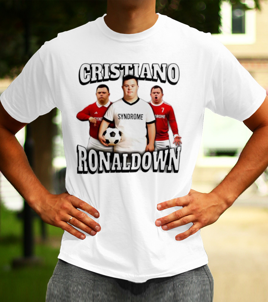 Cristiano Ronaldown Syndrome Graphic T-Shirt