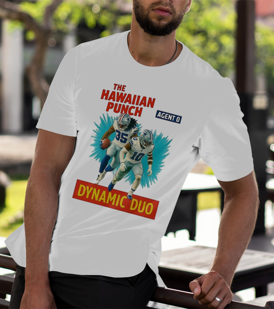 The Hawaiian Punch Agent O Dynamic Duo Dallas Cowboys Football T-Shirt