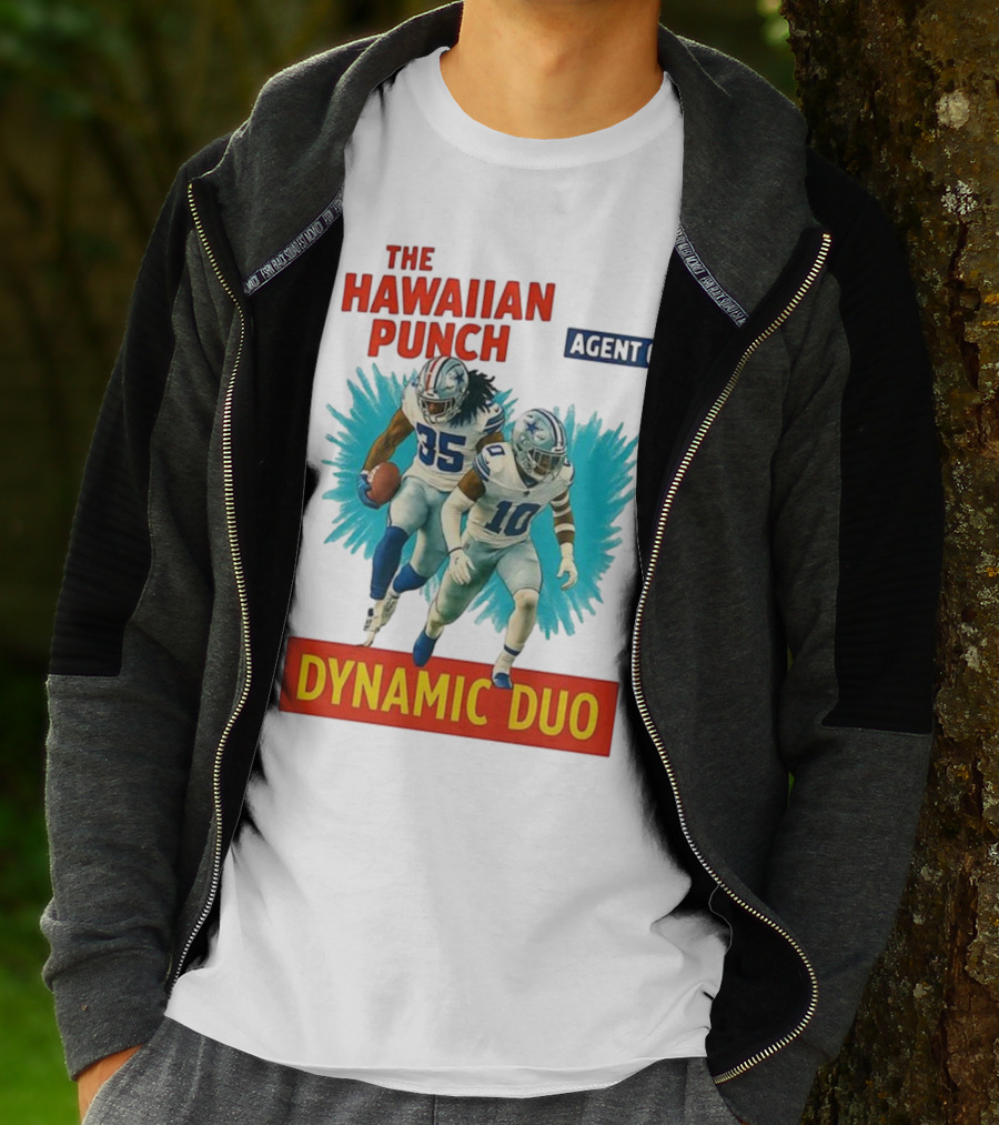 The Hawaiian Punch Agent O Dynamic Duo Dallas Cowboys Football T-Shirt