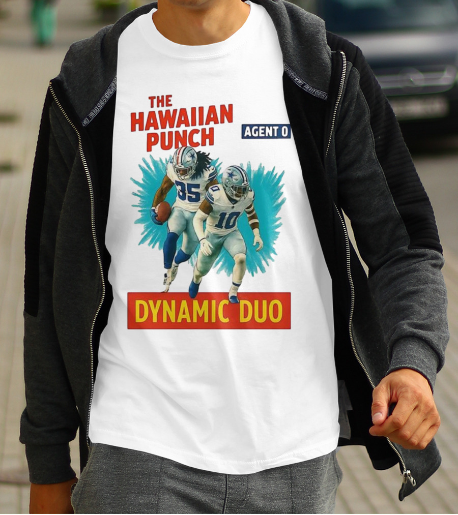 The Hawaiian Punch Agent O Dynamic Duo Dallas Cowboys Football T-Shirt