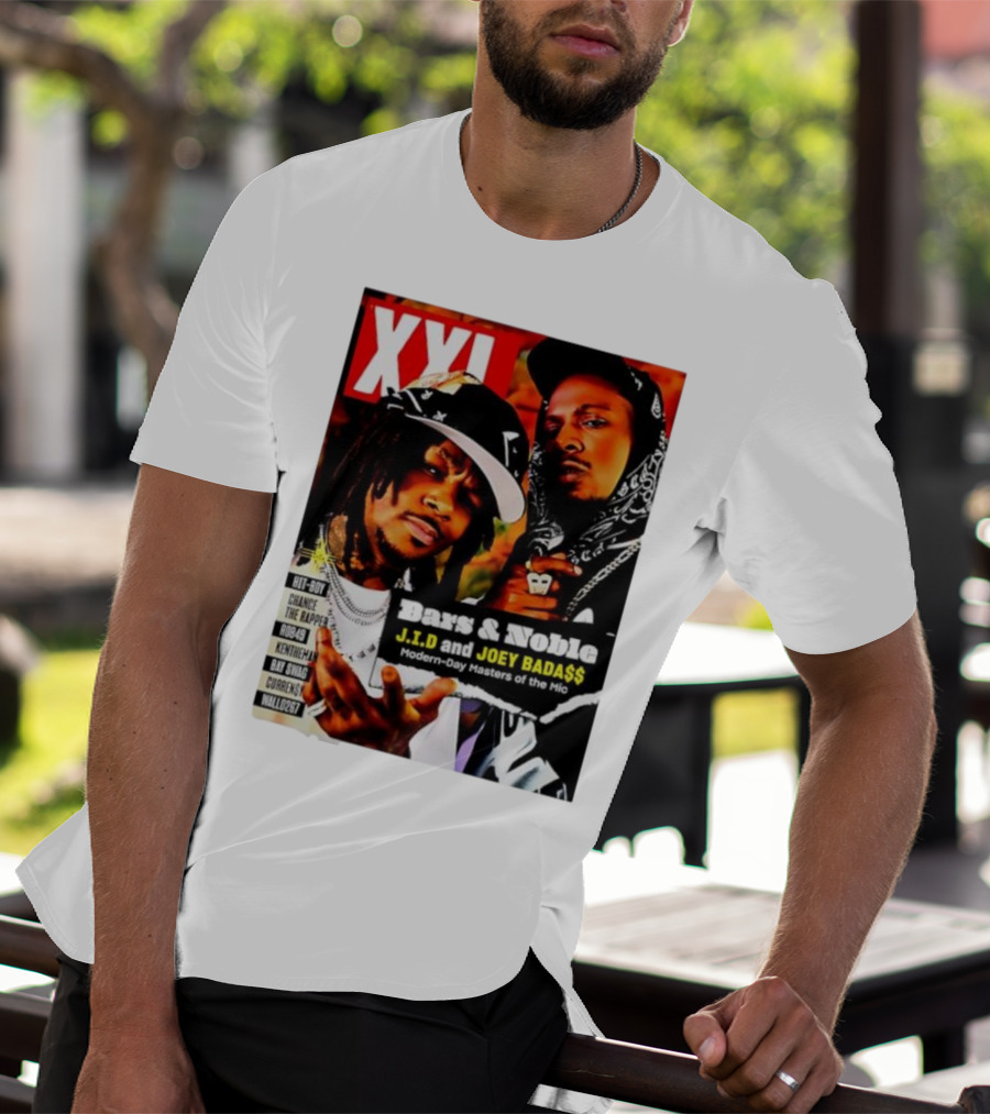 XXL Magazine JID Joey Badass Bars & Noble Modern-Day Masters Of The Mic T-Shirt