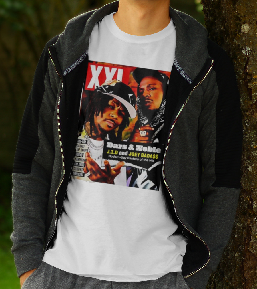 XXL Magazine JID Joey Badass Bars & Noble Modern-Day Masters Of The Mic T-Shirt