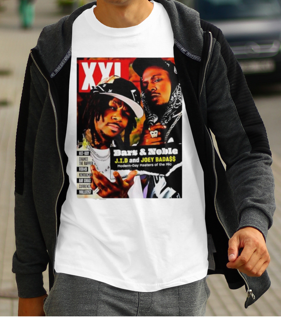 XXL Magazine JID Joey Badass Bars & Noble Modern-Day Masters Of The Mic T-Shirt