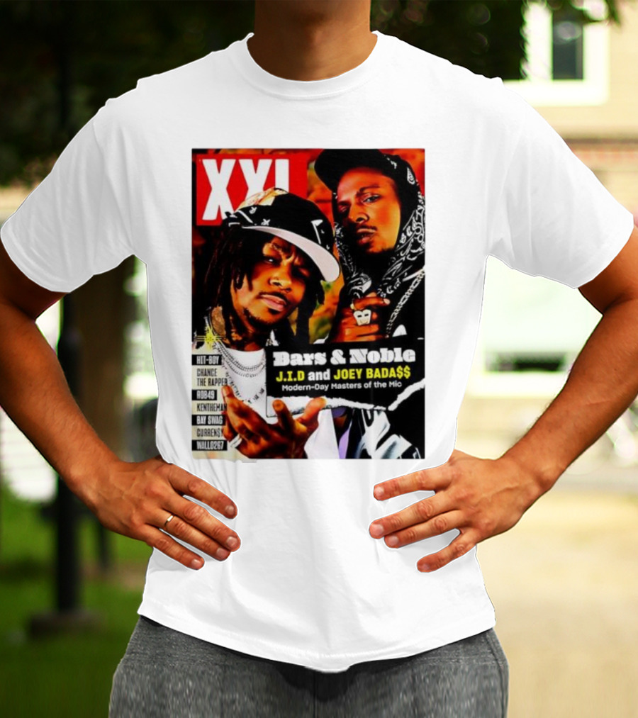 XXL Magazine JID Joey Badass Bars & Noble Modern-Day Masters Of The Mic T-Shirt