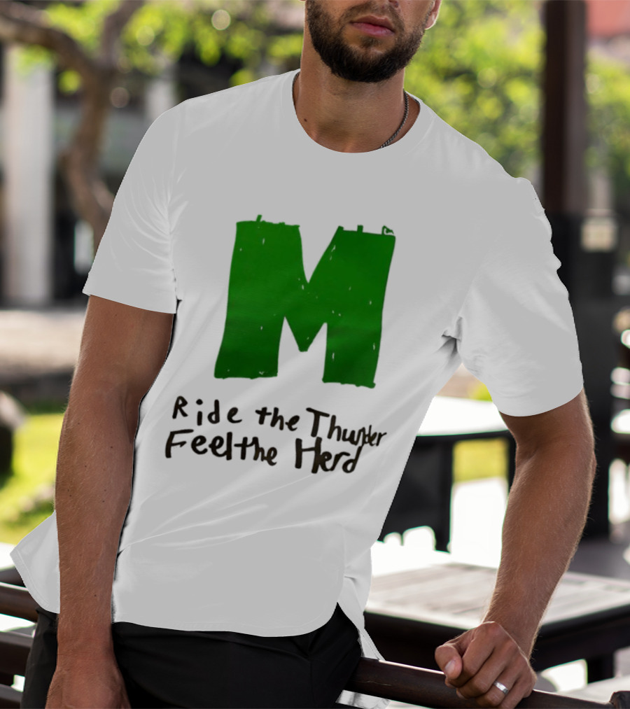 Moorpark Musketeers Ride The Thunder Feel The Herd T-Shirt