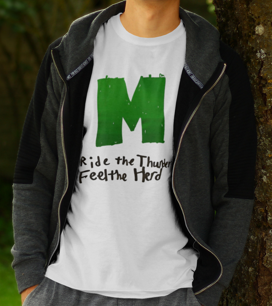 Moorpark Musketeers Ride The Thunder Feel The Herd T-Shirt