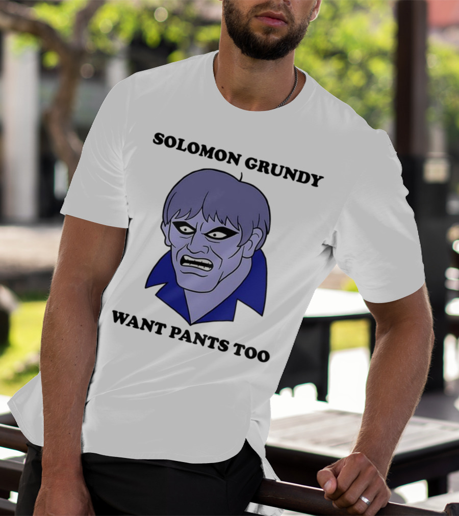 Solomon Grundy Want Pants Too DC Comics Meme T-Shirt