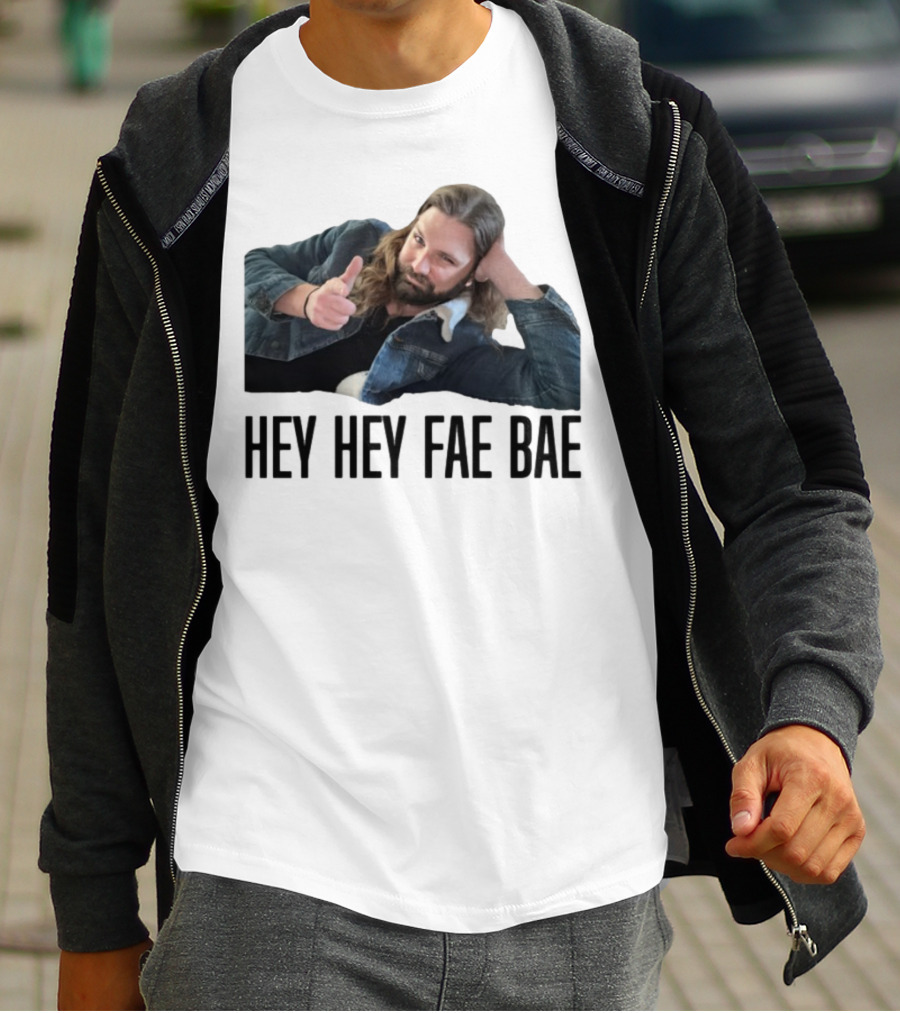 Hey Hey Fae Bae Denim Pose T-Shirt
