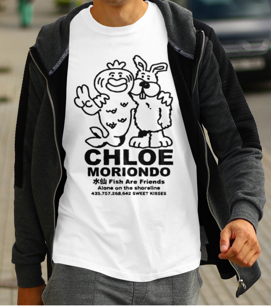 Chloe Moriondo Fish Are Friends Friend Of Fish T-Shirt