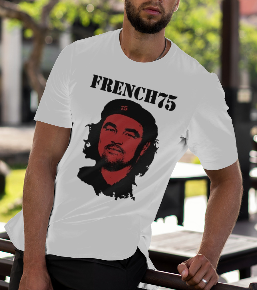 Che French 75 Red Portrait T-Shirt