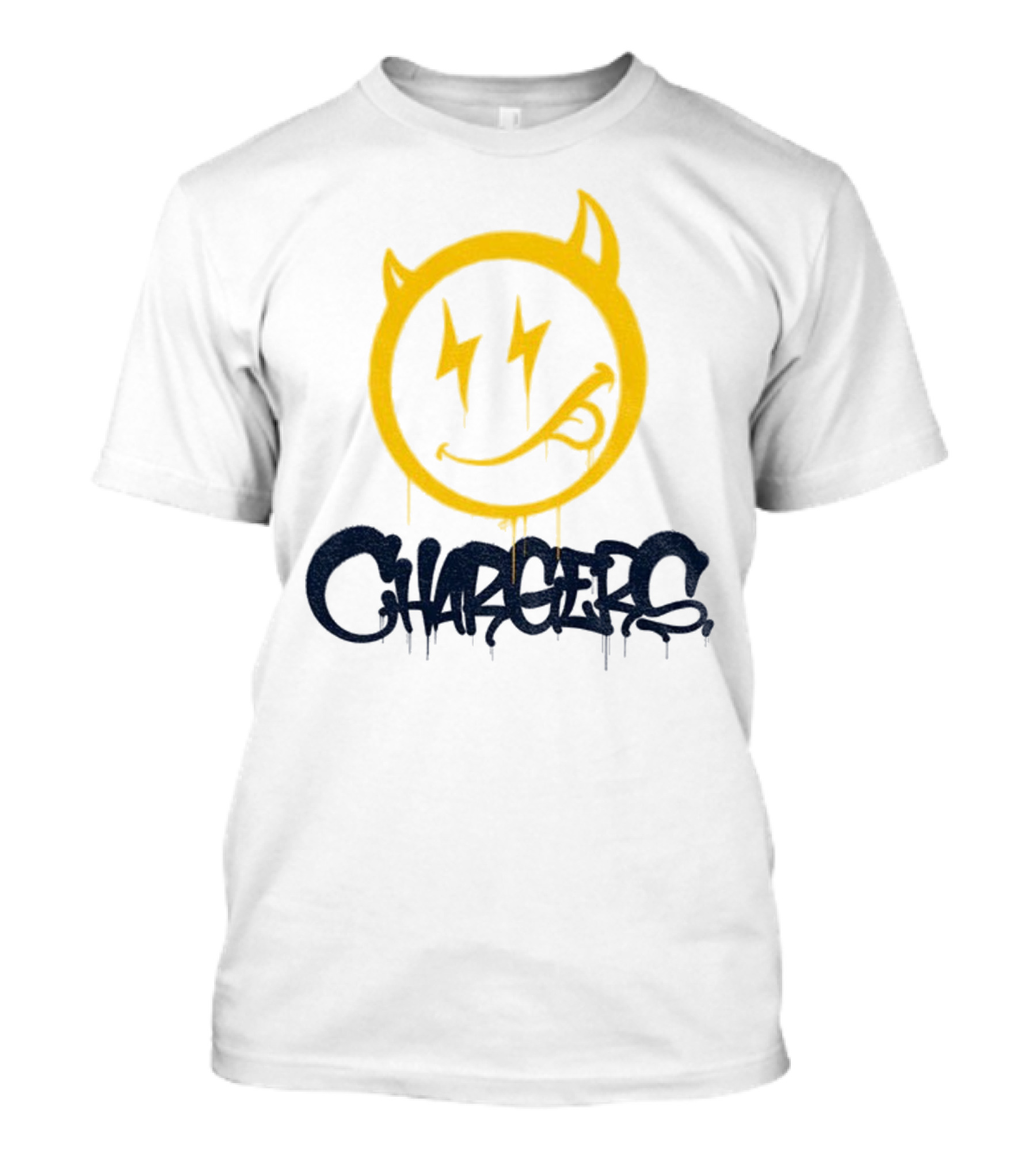 Los Angeles Chargers Devil Icon NFL 2025 T-Shirt