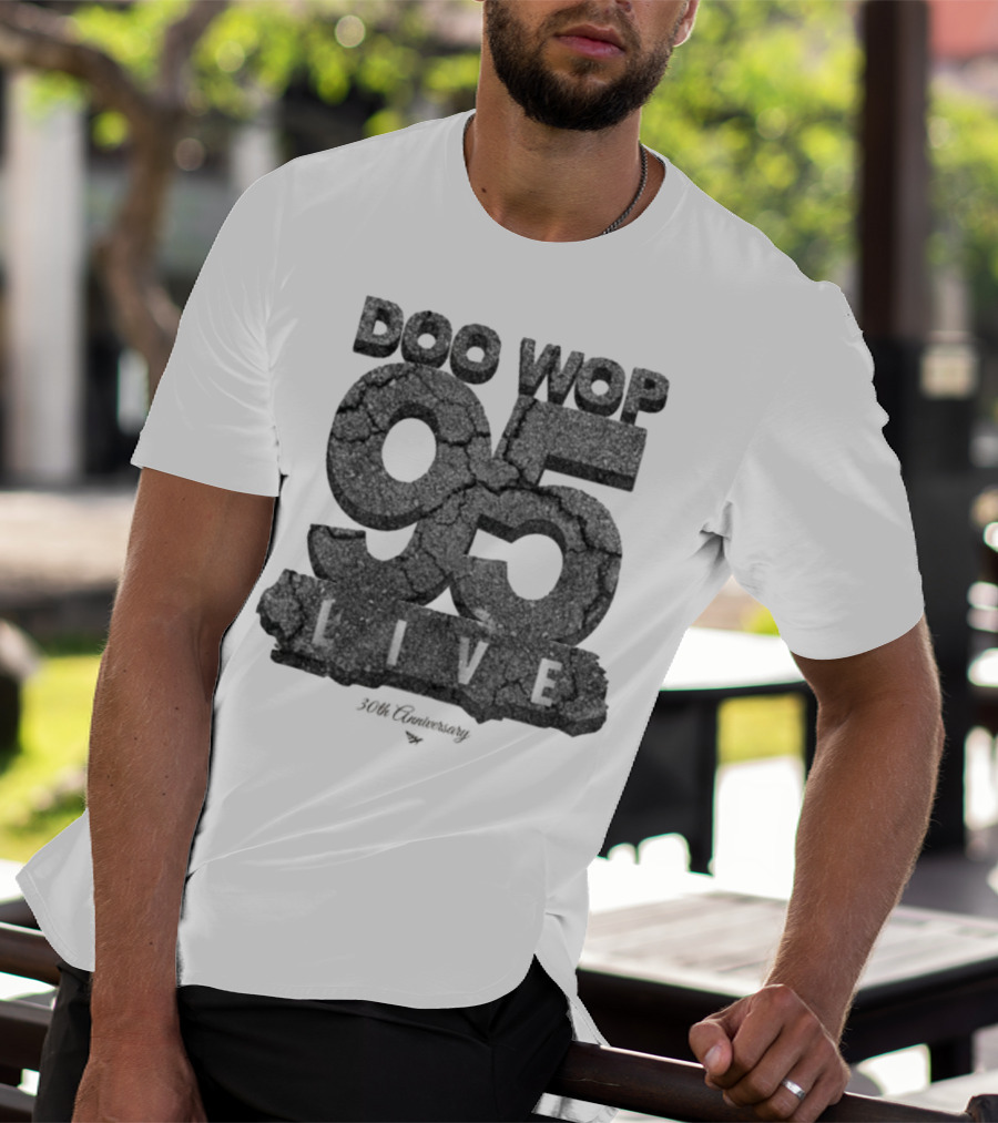 Doo Wop 95 Live 30th Anniversary Cassette Planes T-Shirt