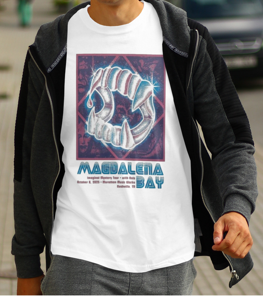 Magdalena Bay October 8 2025 Marathon Music Works Nashville TN T-Shirt