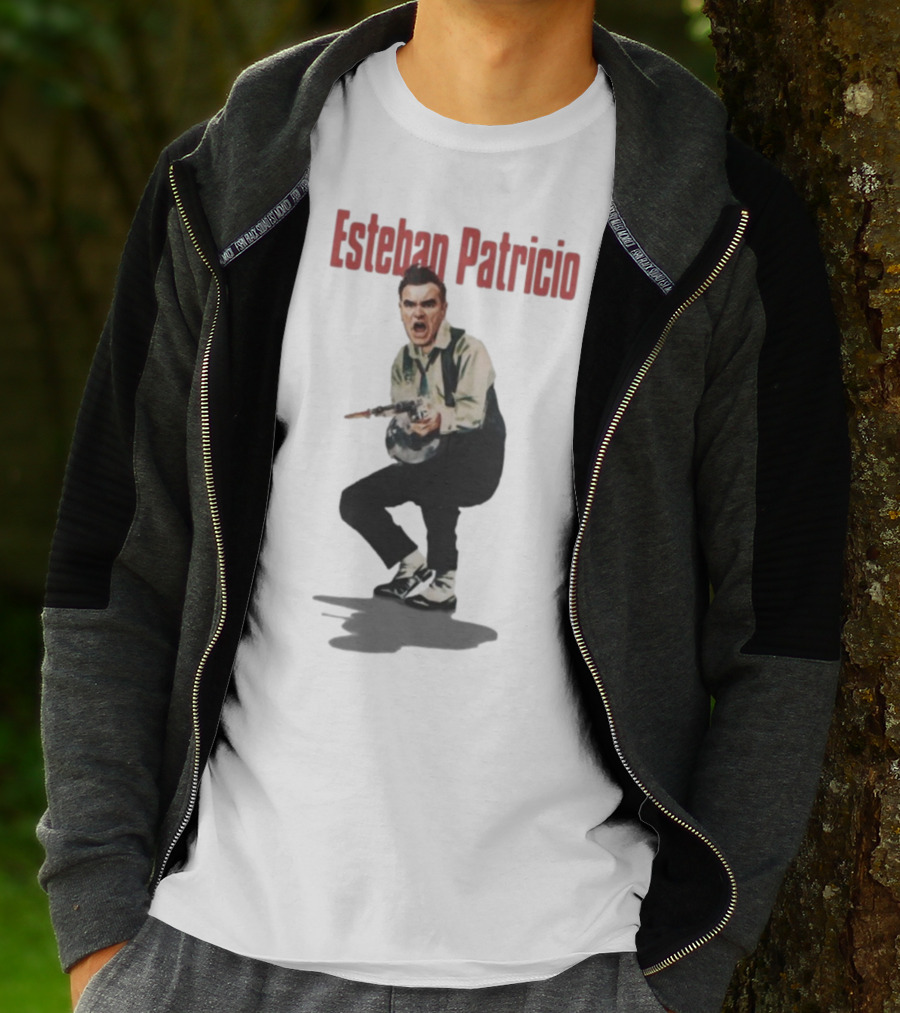 Esteban Patricio Morrissey Style Iconic Pose T-Shirt