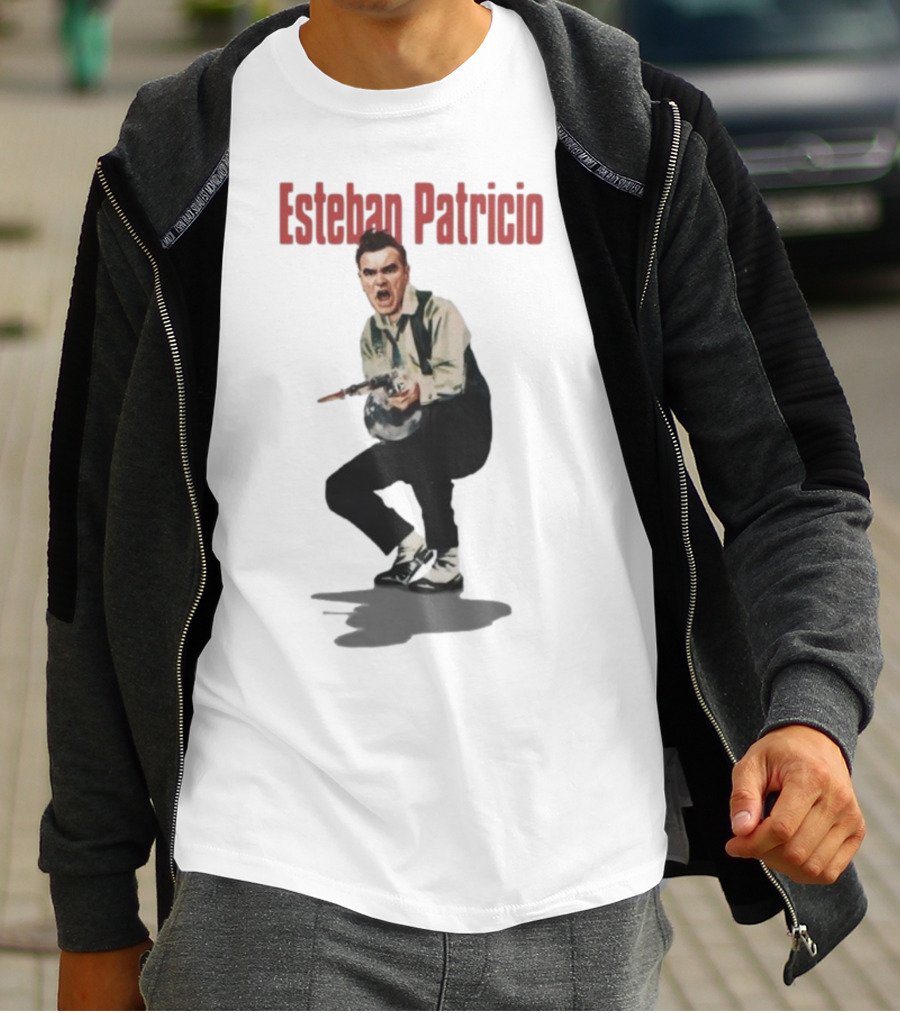 Esteban Patricio Morrissey Style Iconic Pose T-Shirt