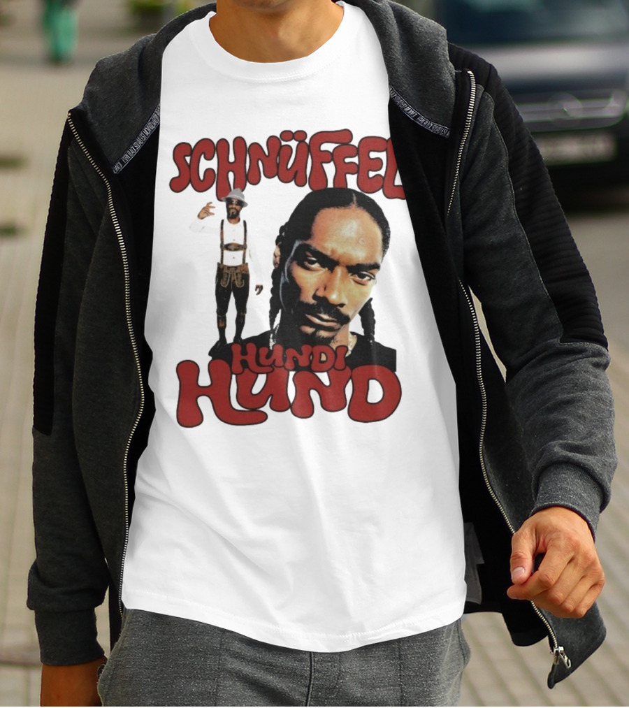 Snoop Dogg Schnüffel Hundi Hund German Style T-Shirt
