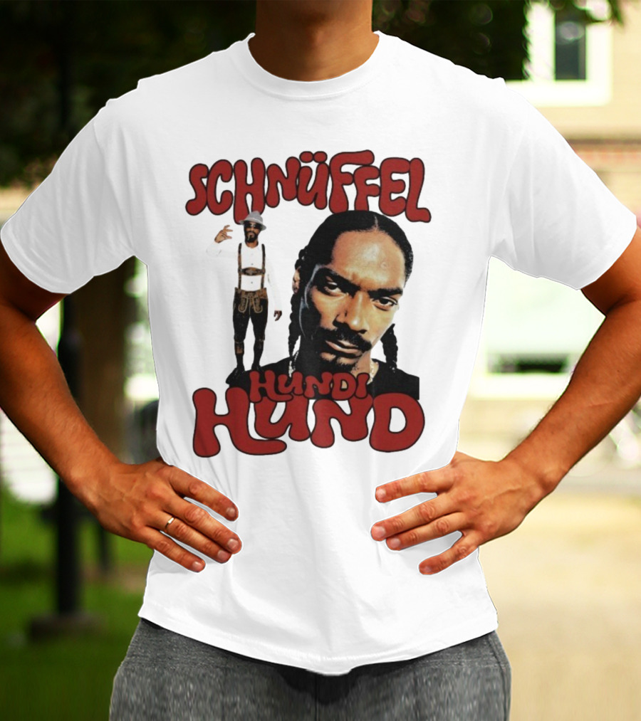Snoop Dogg Schnüffel Hundi Hund German Style T-Shirt