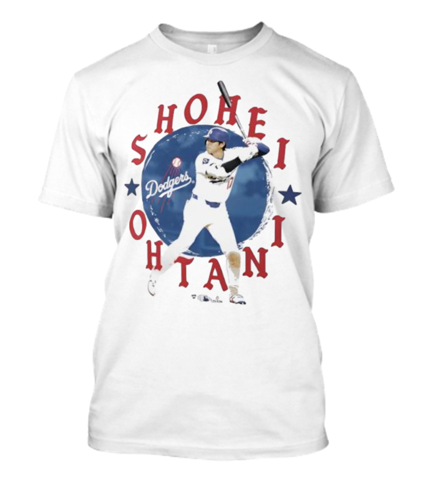 Shohei Ohtani Dodgers Baseball Star Swing Icon T-Shirt