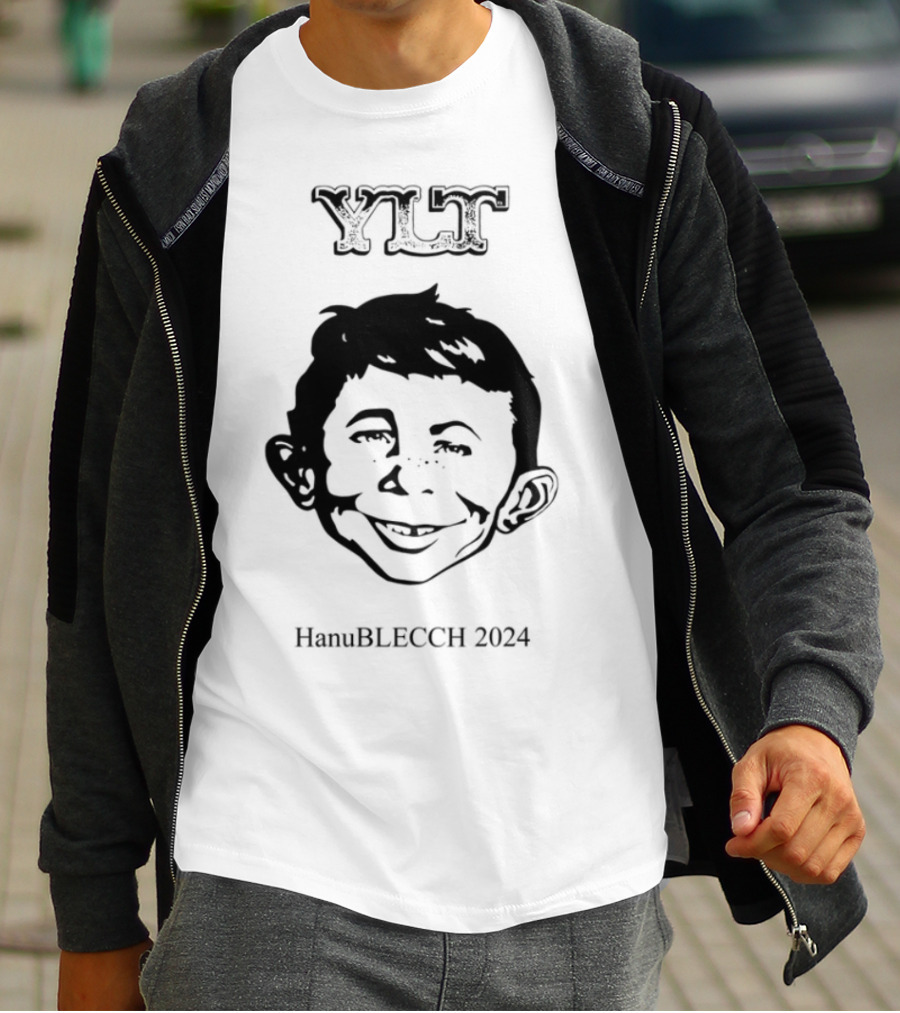 Yo La Tengo Hanukkah 2024 YLT Alfred E Neuman T-Shirt