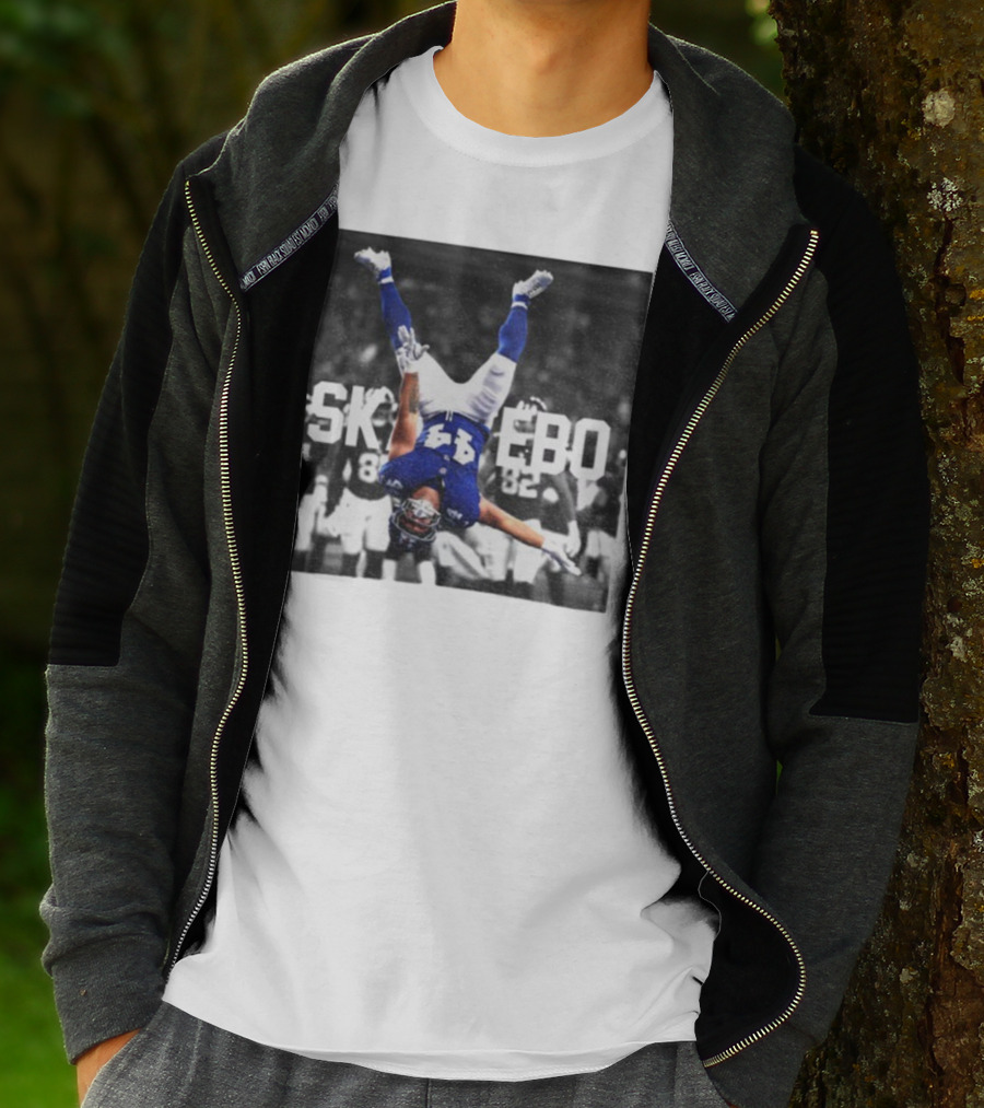 Cam Skattebo Backflip New York Giants NFL Football 2025 T-Shirt