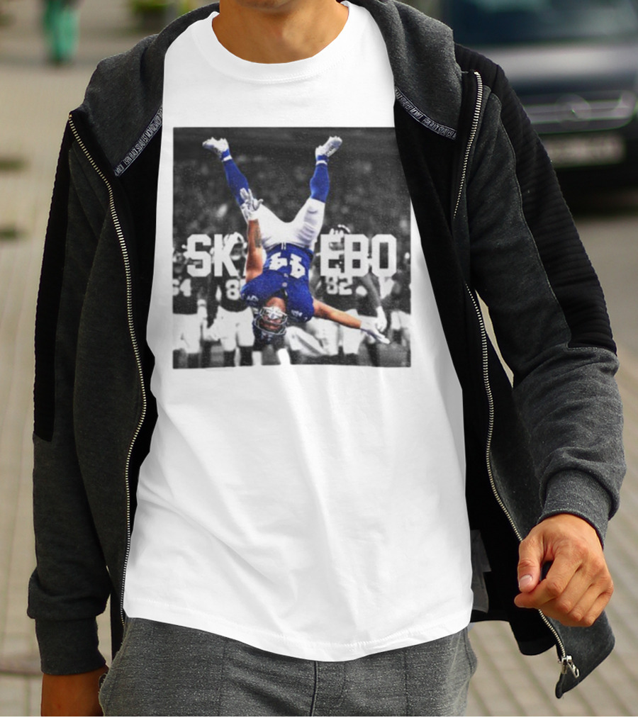 Cam Skattebo Backflip New York Giants NFL Football 2025 T-Shirt