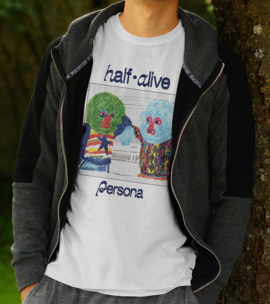 Half Alive Persona Crayon Art Duo T-Shirt