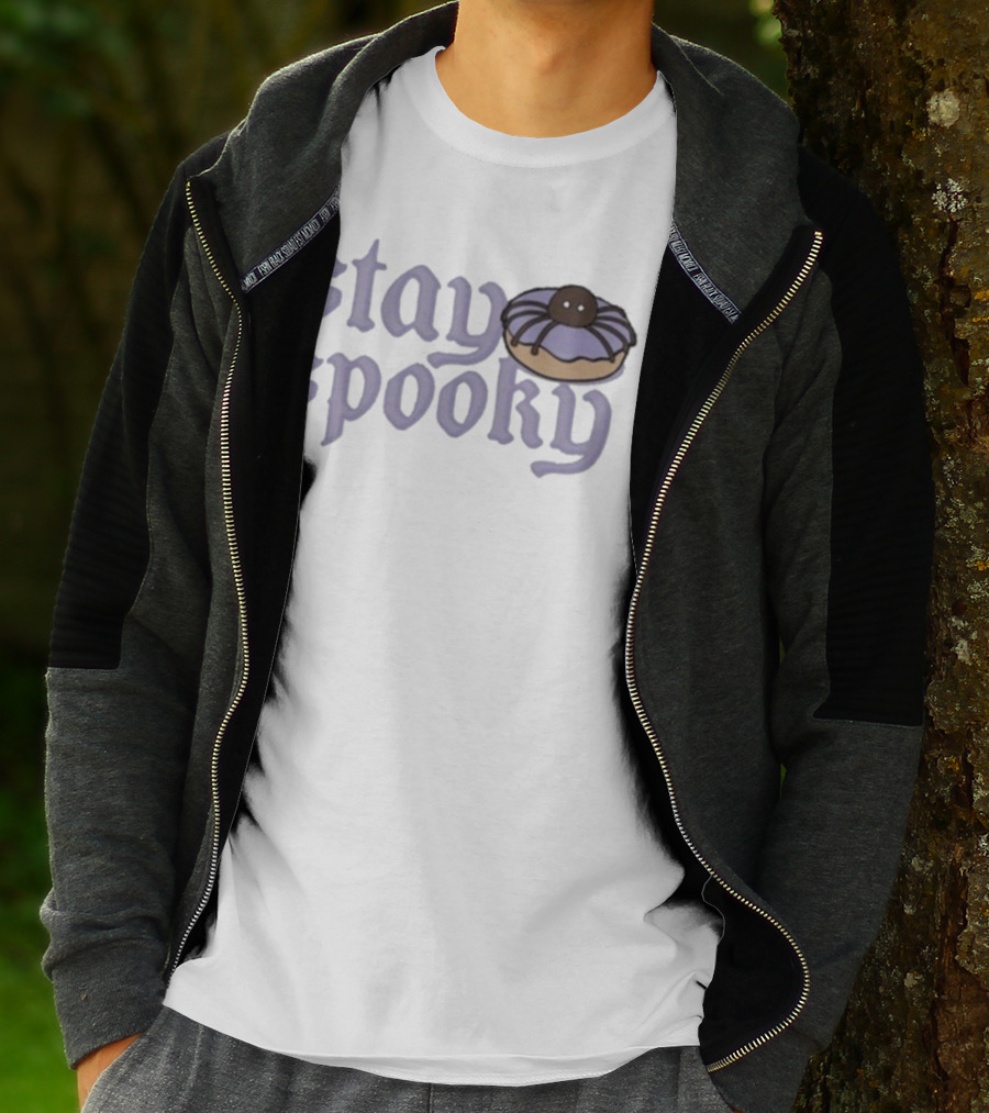 Stay Spooky Dunkin’ Donuts Halloween Donut Design T-Shirt