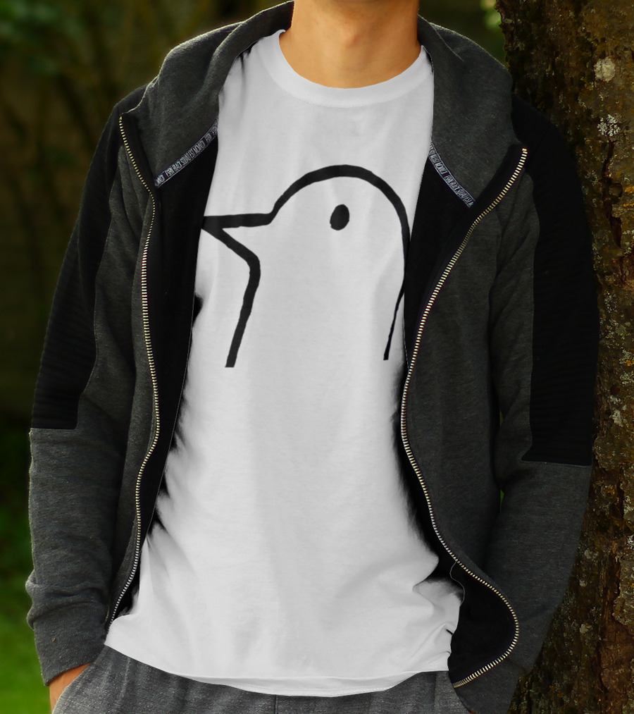 Oyasumi Punpun Iconic Bird Sketch Manga Symbol T-Shirt