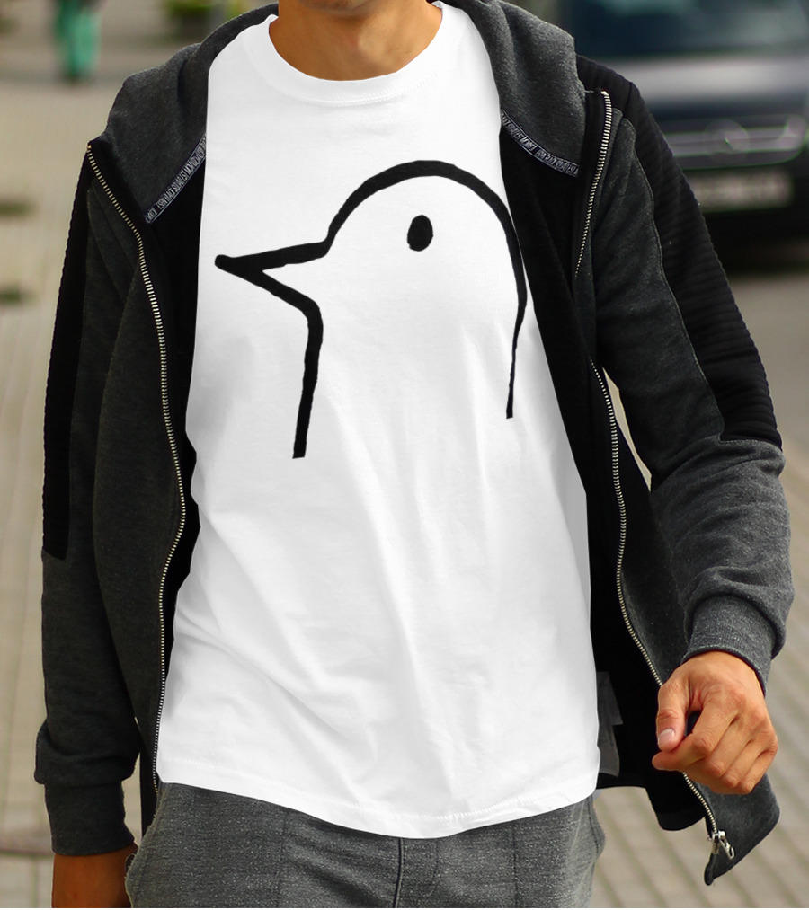 Oyasumi Punpun Iconic Bird Sketch Manga Symbol T-Shirt