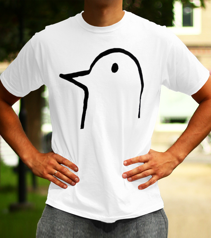 Oyasumi Punpun Iconic Bird Sketch Manga Symbol T-Shirt