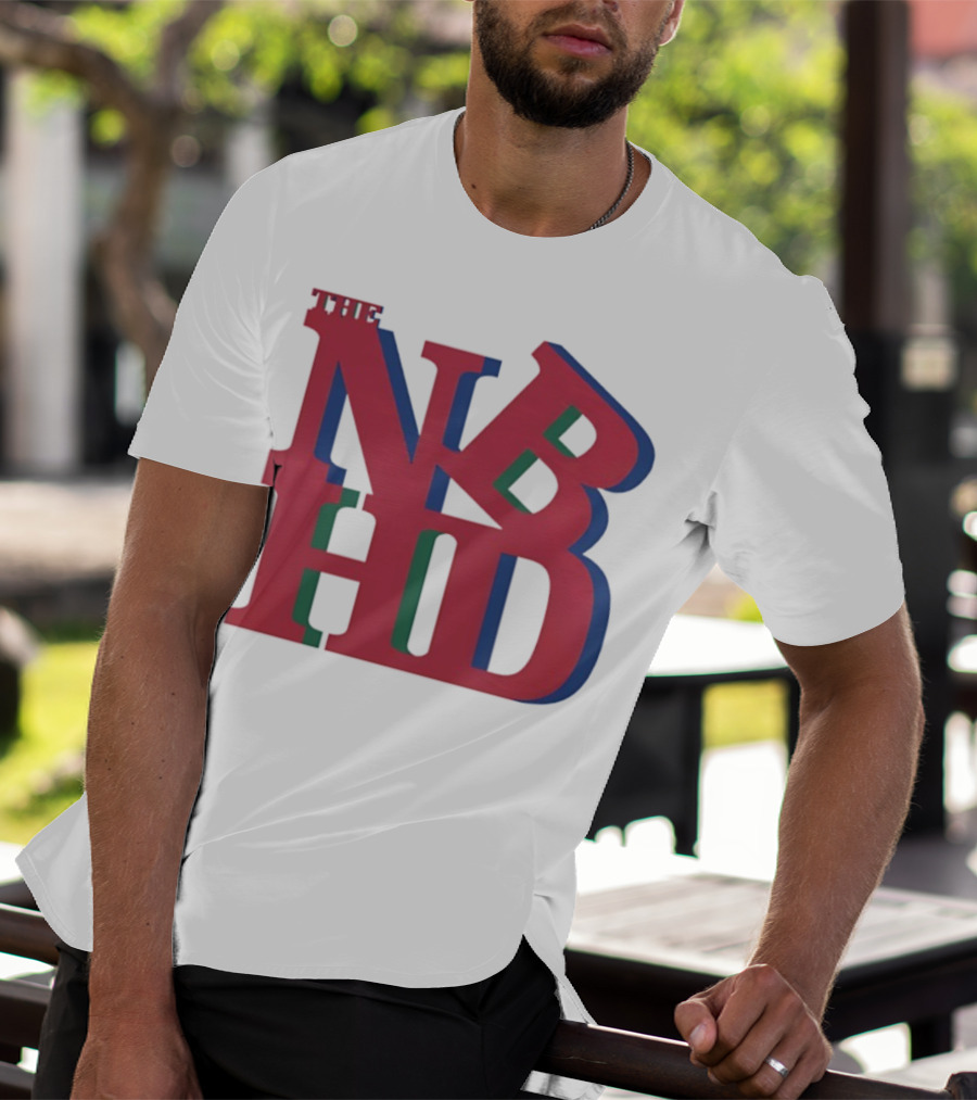 The Neighbourhood NBHD Text Layered Style T-Shirt