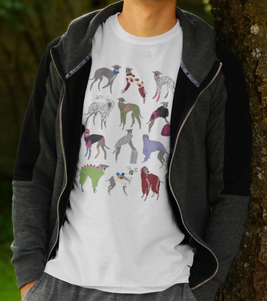 Tika The Iggy Fashion Dogs In Colorful Outfits T-Shirt