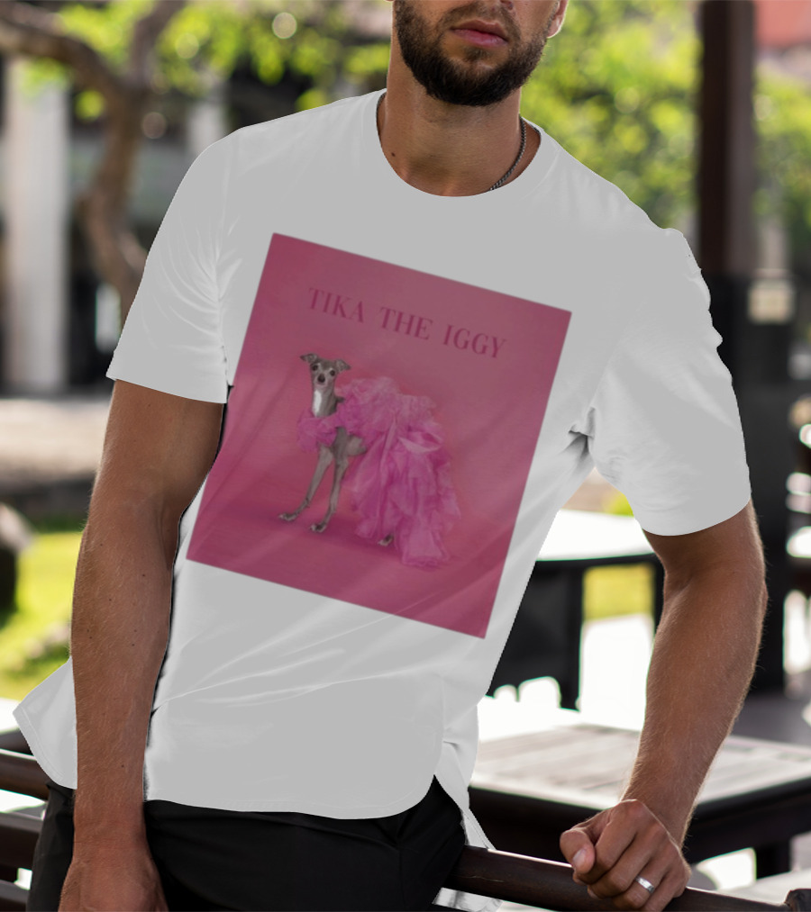 Tika The Iggy Pink Ruffle Fashion Tour T-Shirt