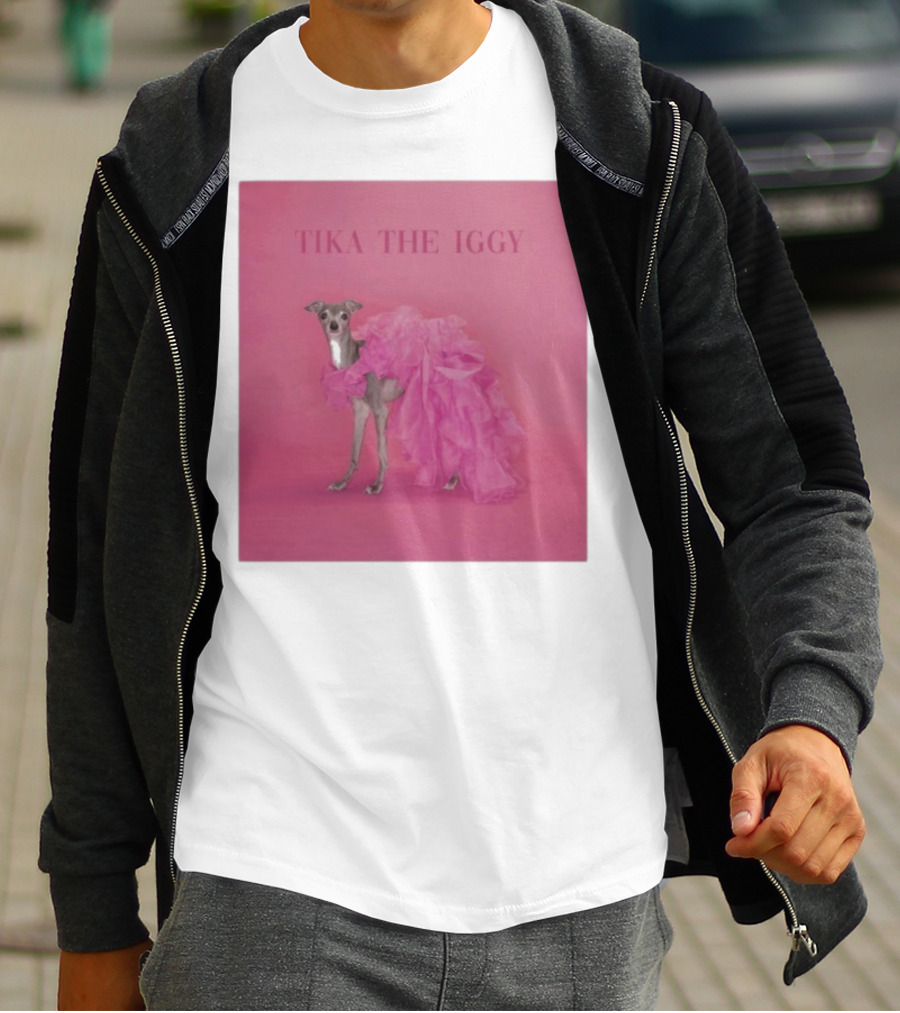 Tika The Iggy Pink Ruffle Fashion Tour T-Shirt