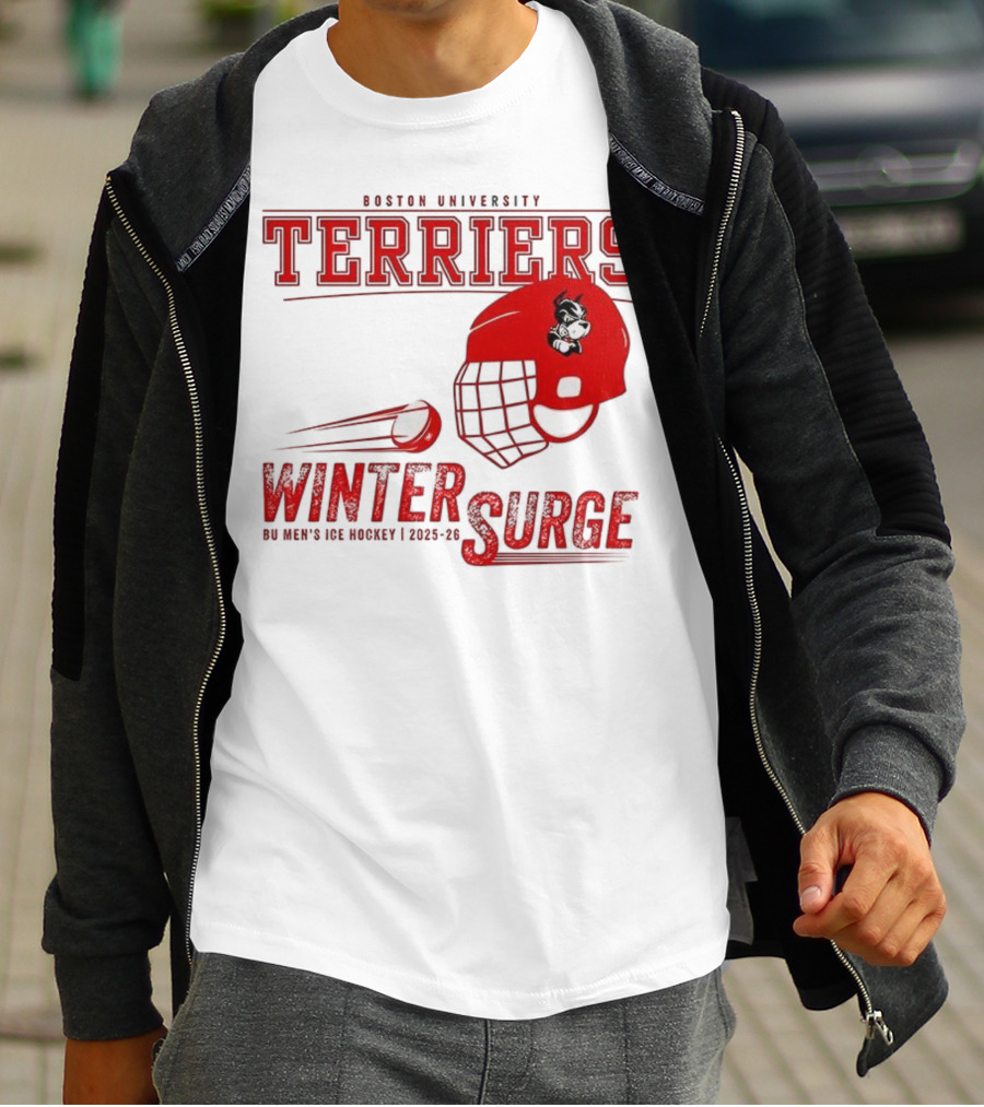 Boston Terriers Hockey Winter Surge 2009-2010 T-Shirt