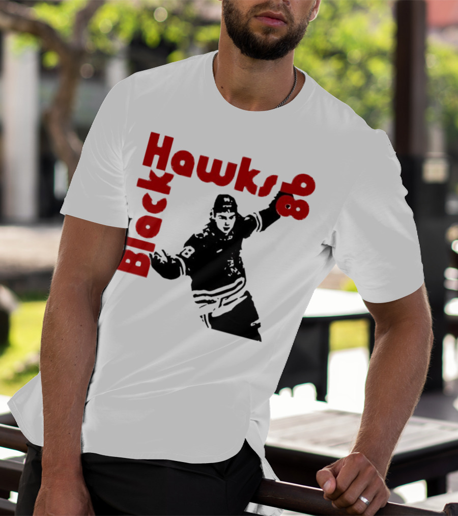 Chicago Blackhawks 98 NHL Hockey Player Celebration T-Shirt