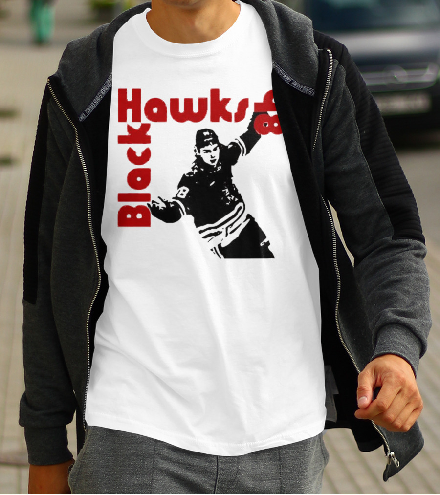 Chicago Blackhawks 98 NHL Hockey Player Celebration T-Shirt
