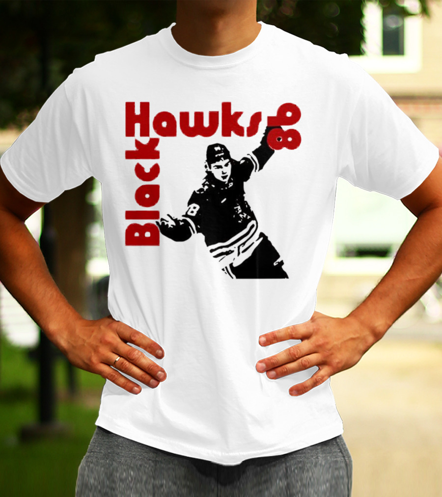 Chicago Blackhawks 98 NHL Hockey Player Celebration T-Shirt